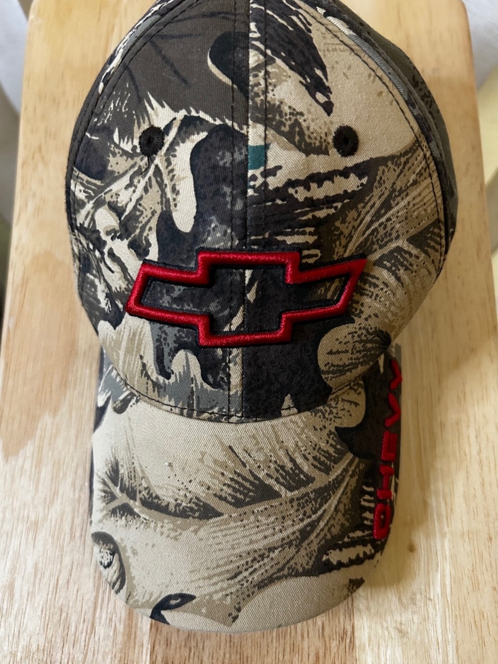 General Motors Chevrolet Camouflage Baseball Cap